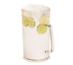 CM PC64CW PITCHER 64OZ CLEAR WITH LID   6EA/CS